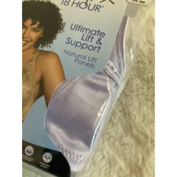 Playtex 18 Hour 40C Ultimate Lift & Support Bra 20/27 Liliac - Picture 5 of 5